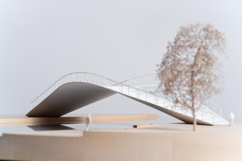 Footbridge over Foša, Trogir Croatia