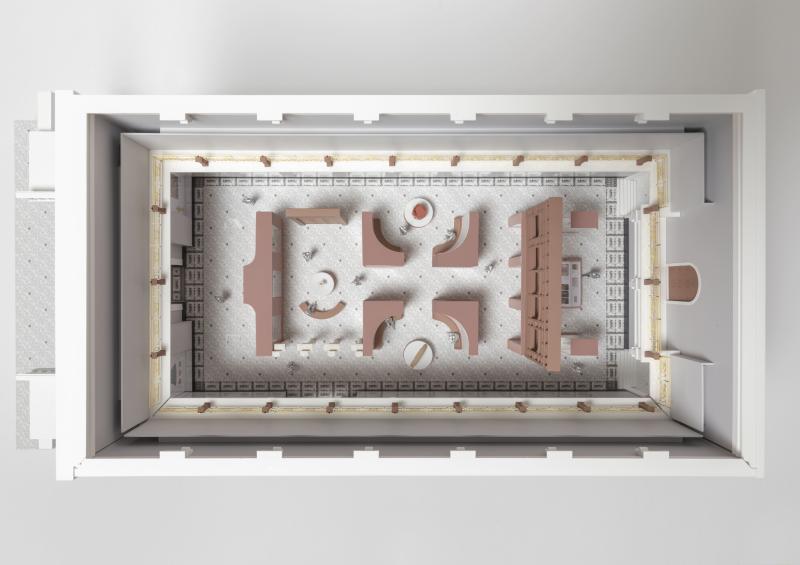 V&A Interior Study Model