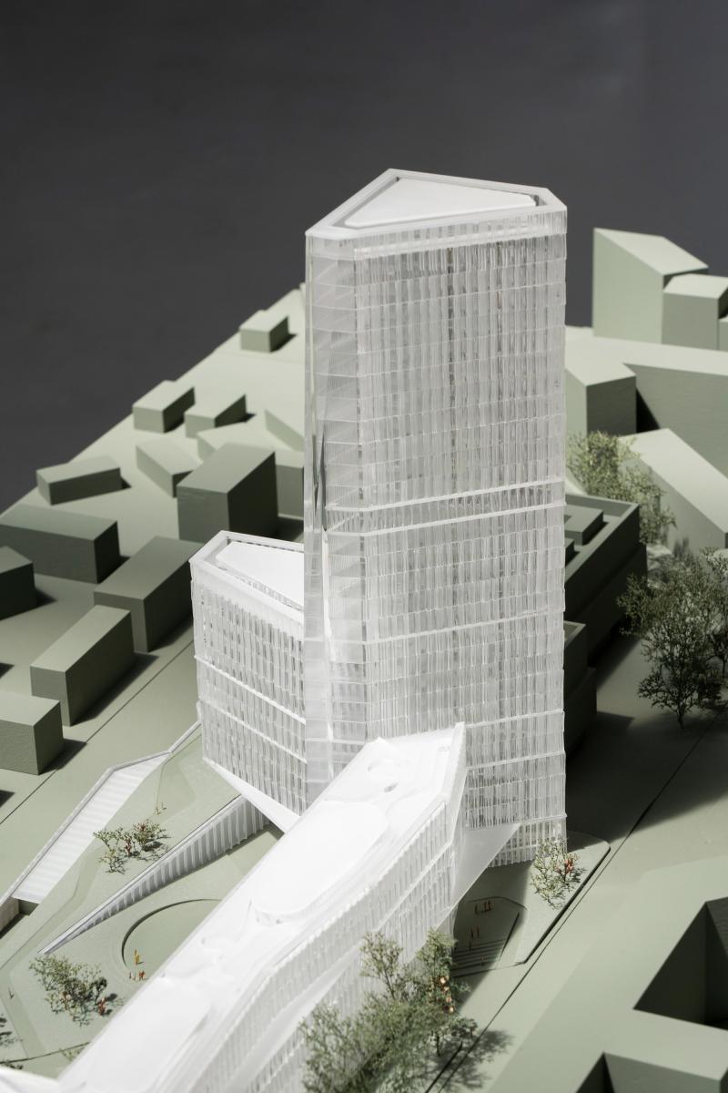 Palazzo Sistema 1:400 Presentation Model