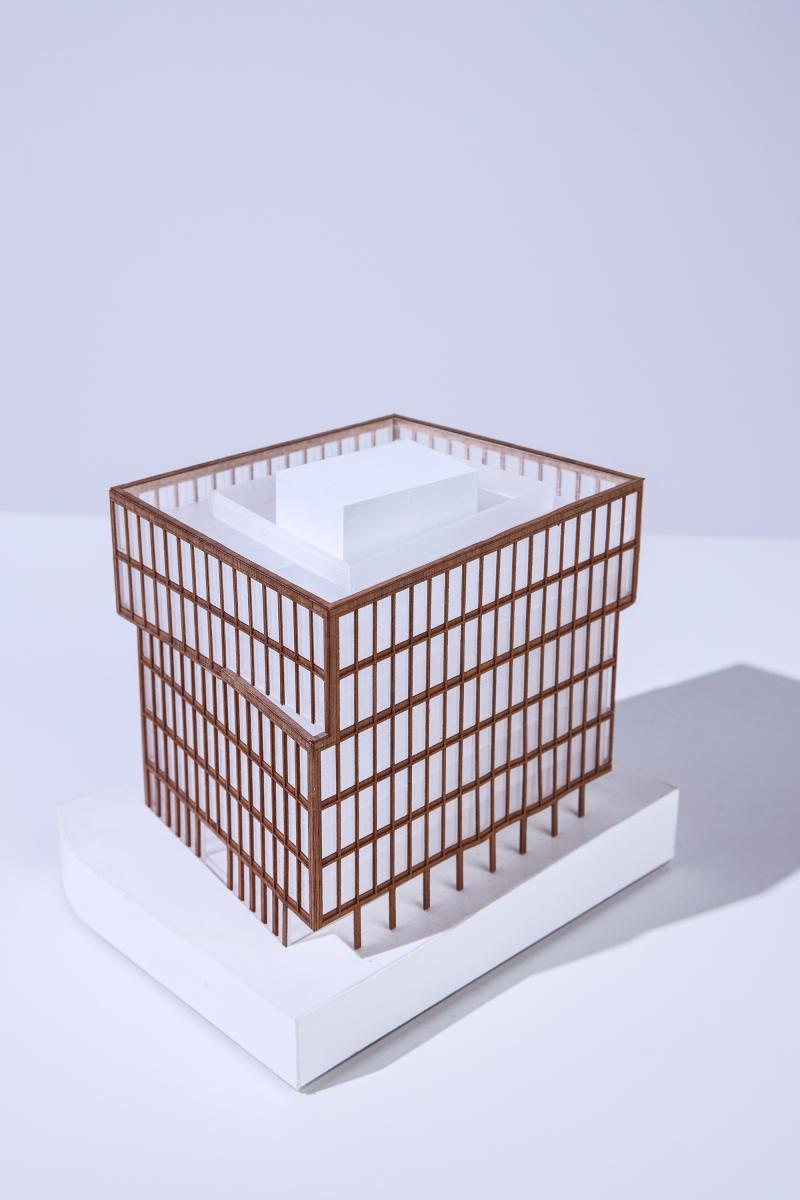 1:500 Maquette Model of 4 Angel Square