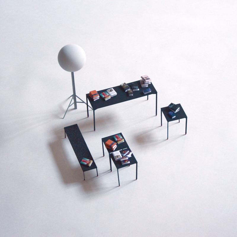 Bookstore of the future Centre Pompidou in Brussels - 1/10
20x10x6 cm

©XDGA